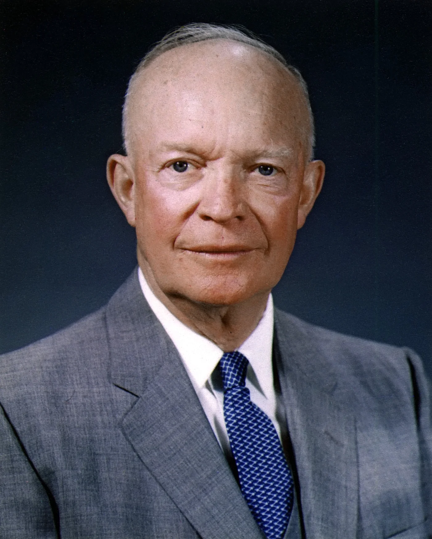 Official 1959 presidential portrait of Dwight D. Eisenhower