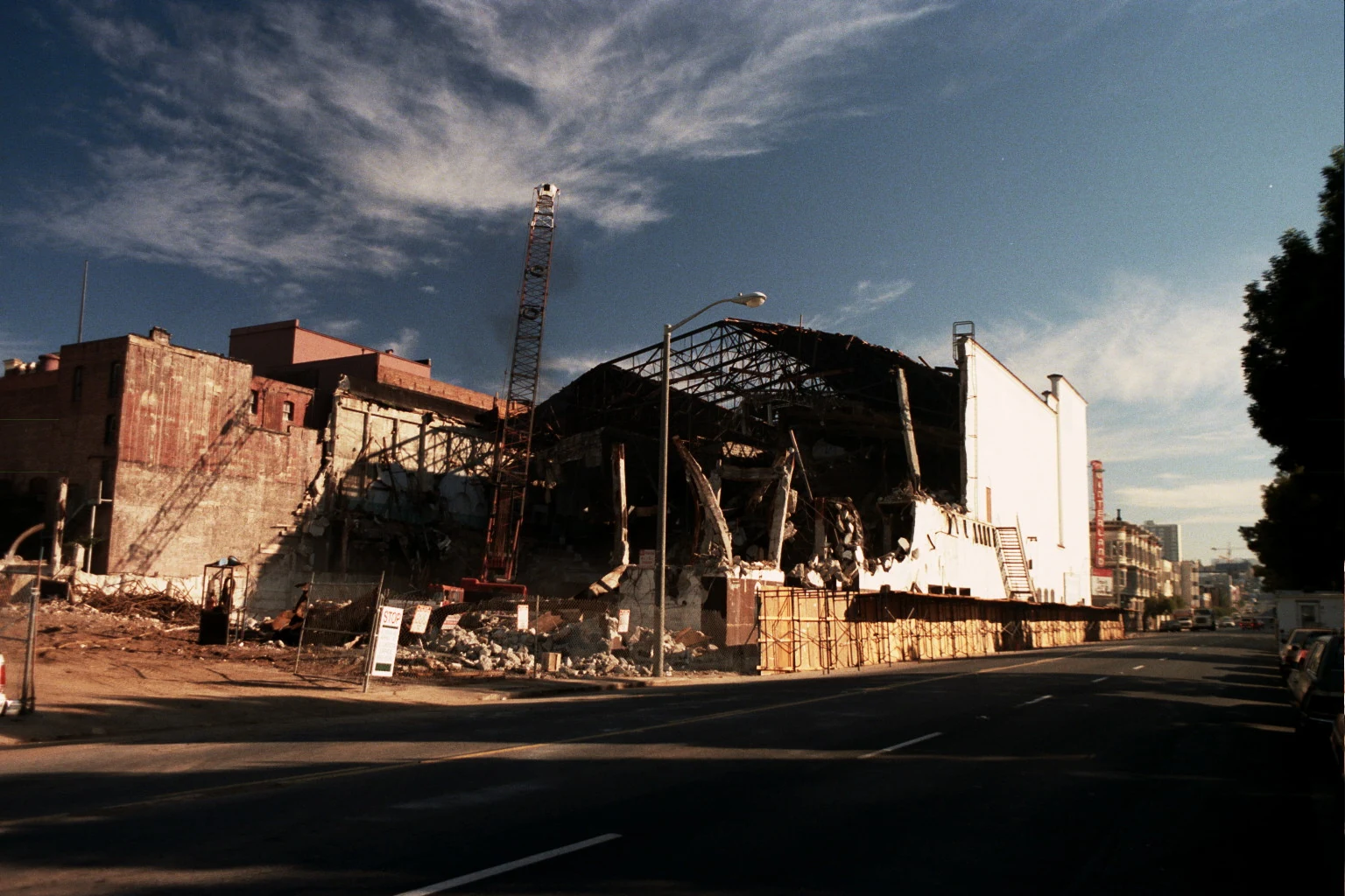 Winterland Arena exterior, San Francisco - historical photo